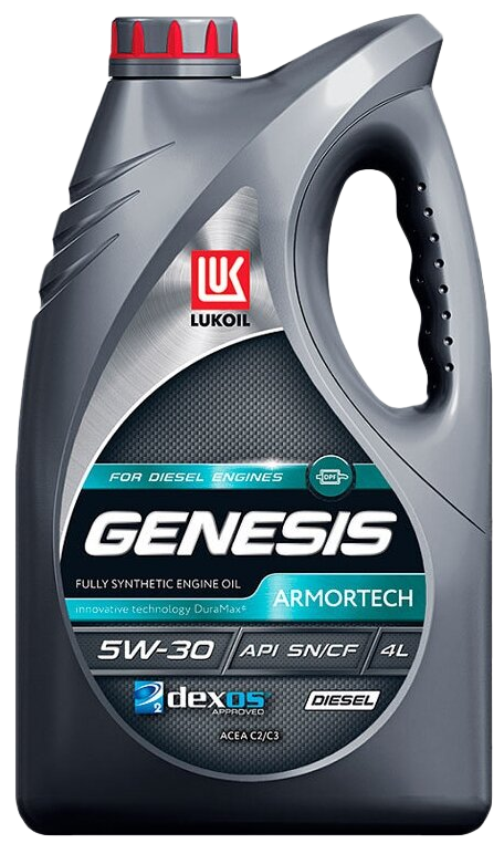 Моторное масло Лукойл Genesis Armortech Diesel 5W30, 4л